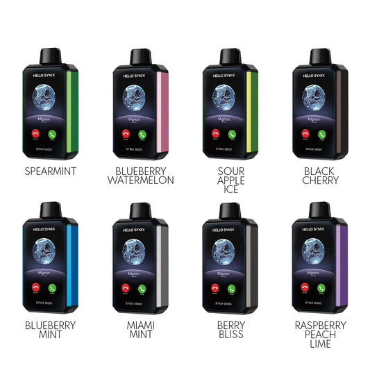 Hello Synix 30,000 hits smart vape