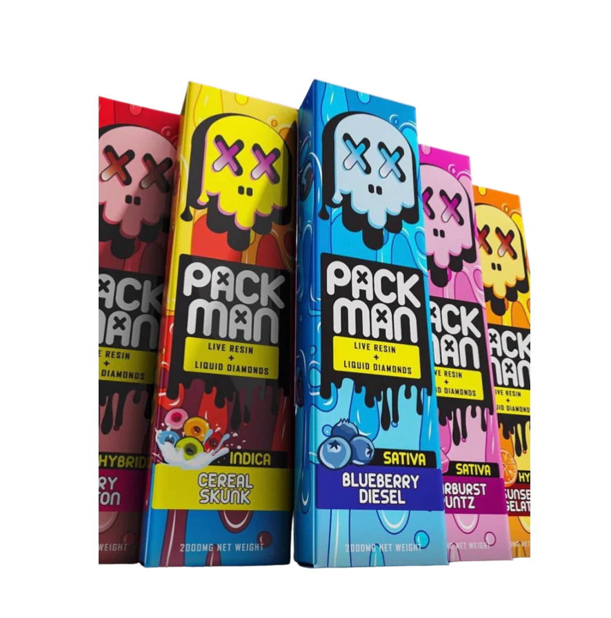 Pack man 2gr pluma disposable