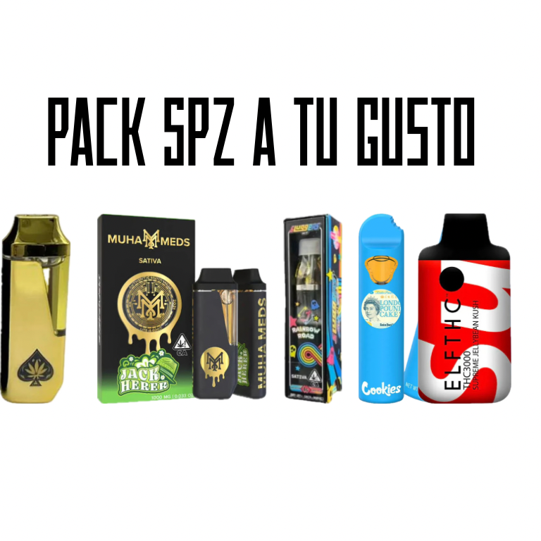Pack 5 plumas con seguro a tu gusto