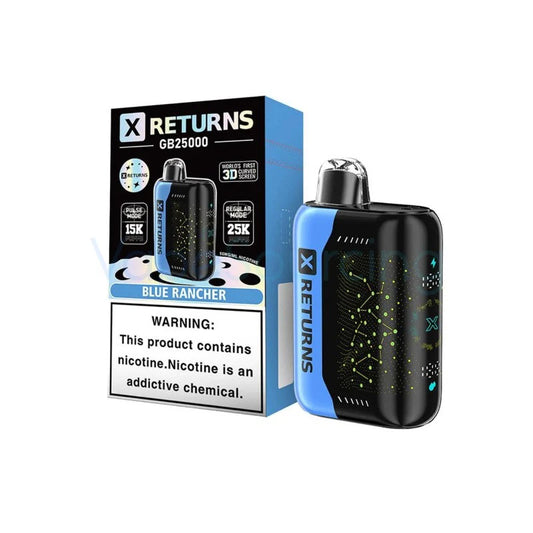 Returns GB2 25,000 hits
